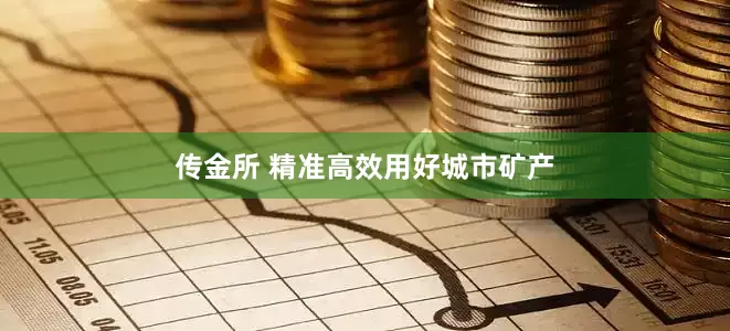 传金所 精准高效用好城市矿产