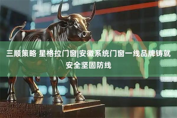 三顺策略 星格拉门窗|安徽系统门窗一线品牌铸就安全坚固防线